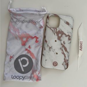 Loopy case iphone 13 marble-righty